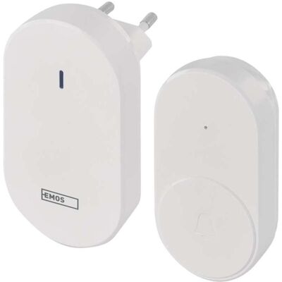 Emos, Sonnette + interphone, Drahtlose Türklingel P5739W (Funk) Emos, Sonnette + interphone, Drahtlose Türklingel P5739W (Funk)