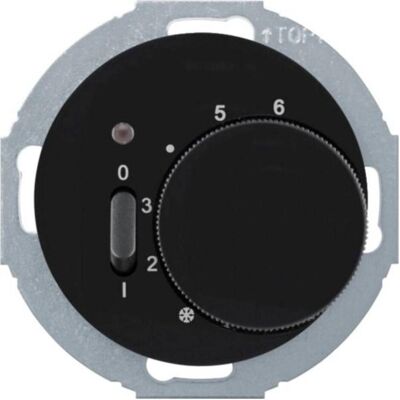 Hager Régulateur de température WLN5030BG, 1 pièce, Thermostat Hager Régulateur de température WLN5030BG, 1 pièce, Thermostat