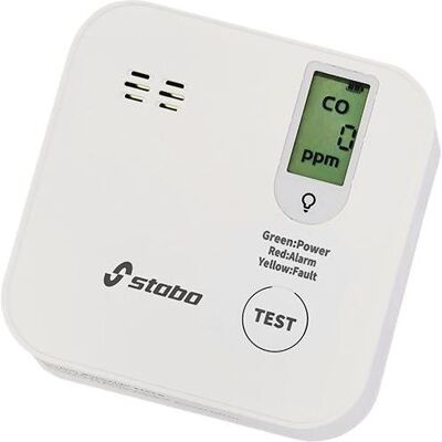 Stabo CO-Alarm IV Détecteur de monoxyde de carbone - Appareil de sécurité Stabo CO-Alarm IV Détecteur de monoxyde de carbone - Appareil de sécurité