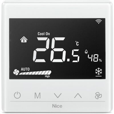 Nice Fan Coil Thermostat, Thermostat, Blanc Nice Fan Coil Thermostat, Thermostat, Blanc