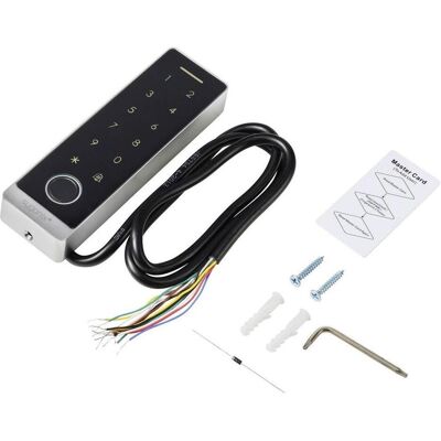 Sygonix, Système de contrôle d’accès, SY-7372602 Système d'accès par empreinte digitale/RFID en saillie, 12 V CC/18 V CC, IP66 (Empreinte digitale, Smartphone) Sygonix, Système de contrôle d’accès, SY-7372602 Système d'accès par empreinte digitale/RFID en saillie, 12 V CC/18 V CC, IP66 (Empreinte digitale, Smartphone)