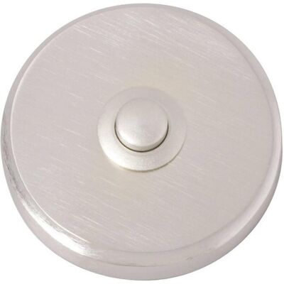 Bouton de sonnette Heidemann Modèle 70083 Nickel - Simple Bouton de sonnette Heidemann Modèle 70083 Nickel - Simple
