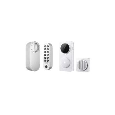 Aqara, Système de contrôle d’accès, Smart Lock U200 + Doorbell Camera Hub G410 (weiss) Aqara, Système de contrôle d’accès, Smart Lock U200 + Doorbell Camera Hub G410 (weiss)