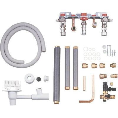 Bosch Zubehör Thermotechnik GmbH Kit d'installation type 615/2.1 St 120 / 160, montage en saillie, Thermostat, Blanc Bosch Zubehör Thermotechnik GmbH Kit d'installation type 615/2.1 St 120 / 160, montage en saillie, Thermostat, Blanc