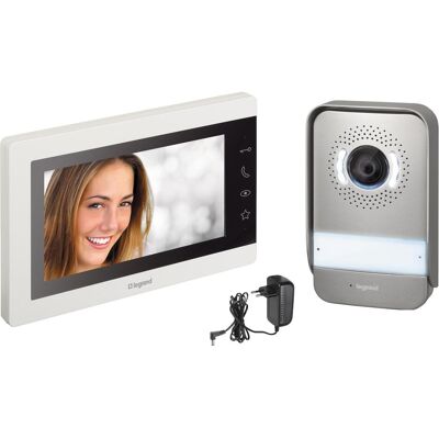 Legrand, Sonnette + interphone, EASYKIT Essential Kit interphone-portier vidéo (Câblé, Filaire) Legrand, Sonnette + interphone, EASYKIT Essential Kit interphone-portier vidéo (Câblé, Filaire)