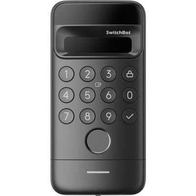 SwitchBot, Système de contrôle d’accès, Keypad Vision (Combinaison électronique de chiffres, Empreinte digitale, Reconnaissance des visages) SwitchBot, Système de contrôle d’accès, Keypad Vision (Combinaison électronique de chiffres, Empreinte digitale, Reconnaissance des visages)