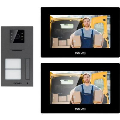 Evolveo, Sonnette + interphone, DoorPhone AP2-2 (Filaire) Evolveo, Sonnette + interphone, DoorPhone AP2-2 (Filaire)