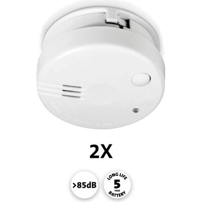 Alecto Miniczujniki dymu SA-102 - Kit de 2 détecteurs de fumée Alecto Miniczujniki dymu SA-102 - Kit de 2 détecteurs de fumée