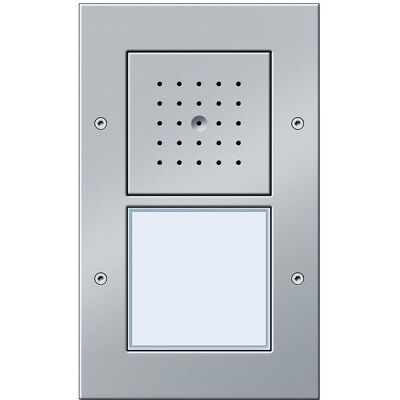 Gira, Sonnette + interphone, 126665 Système d'interphonie audio Aluminium (Filaire) Gira, Sonnette + interphone, 126665 Système d'interphonie audio Aluminium (Filaire)