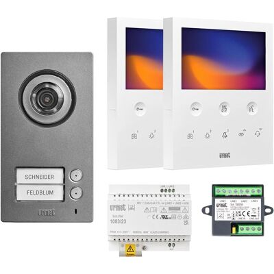 Grothe, Sonnette + interphone, Kit d'interphone vidéo GROT (Câblé, Filaire) Grothe, Sonnette + interphone, Kit d'interphone vidéo GROT (Câblé, Filaire)