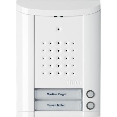Ritto, Sonnette + interphone, Portier Electric ws Entravox 2 touches (Filaire) Ritto, Sonnette + interphone, Portier Electric ws Entravox 2 touches (Filaire)