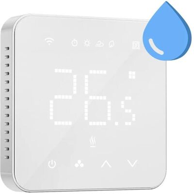 Meross Smart Wi-Fi Thermostat for Electric Underfloor Heating System, Thermostat, Blanc Meross Smart Wi-Fi Thermostat for Electric Underfloor Heating System, Thermostat, Blanc