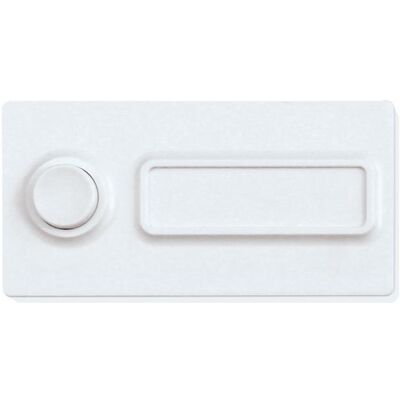 Eltako FKD-wg Bouton de Sonnette Sans Fil - Montage en Surface, 30m Portée - Blanc Eltako FKD-wg Bouton de Sonnette Sans Fil - Montage en Surface, 30m Portée - Blanc