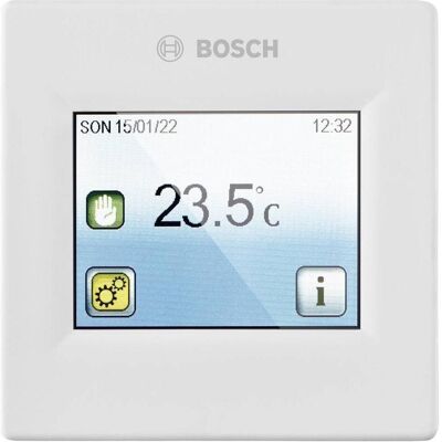 Thermostat Bosch C-IR20 - Régulateur de température de pièce filaire Thermostat Bosch C-IR20 - Régulateur de température de pièce filaire