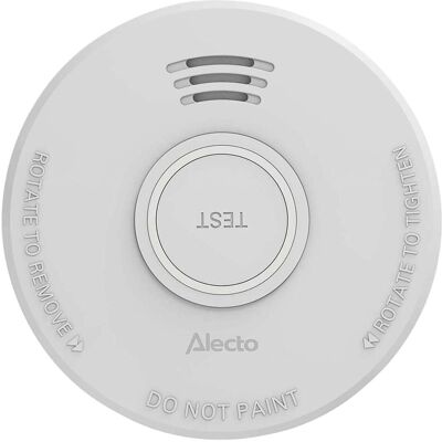 Alecto, Alarme, Rauchmelder mit 5-Jahres-Batterie Weiss Alecto, Alarme, Rauchmelder mit 5-Jahres-Batterie Weiss