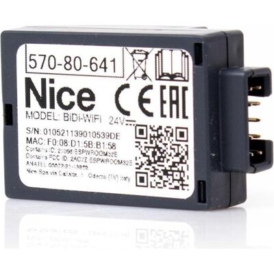 Nice Moduł-programator BiDi WiFi (Accessoires réseau), Réseau : accessoires Nice Moduł-programator BiDi WiFi (Accessoires réseau), Réseau : accessoires
