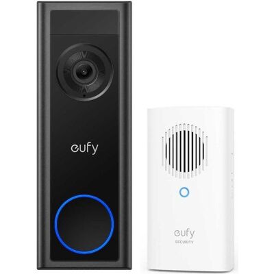 eufy, Sonnette + interphone, Video Doorbell C30 + Chime - Voordeelbundel (WiFi) eufy, Sonnette + interphone, Video Doorbell C30 + Chime - Voordeelbundel (WiFi)