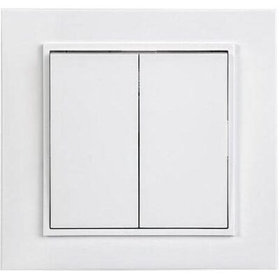 Vila, Interrupteurs éclairage + volets électriques, SWITCH 2G. BLANC P510-020-02 QR1000 Vila, Interrupteurs éclairage + volets électriques, SWITCH 2G. BLANC P510-020-02 QR1000