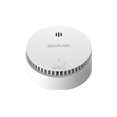 Détecteur de fumée Wisualarm HY-SA20A - Sans fil, Autonome, Batterie 3V, CE-CPR Détecteur de fumée Wisualarm HY-SA20A - Sans fil, Autonome, Batterie 3V, CE-CPR