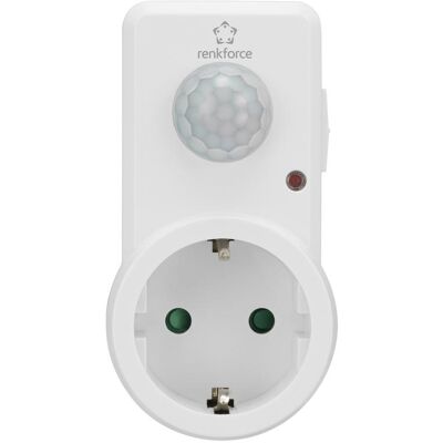 Détecteur de mouvement infrarouge passif Renkforce 1588385 - Usage intérieur Détecteur de mouvement infrarouge passif Renkforce 1588385 - Usage intérieur