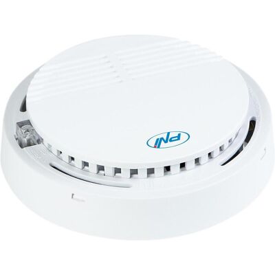PNI, Alarme, Détecteur de fumée sans fil A023LR, compatible avec les systèmes d'alarme sans fil PNI, Alarme, Détecteur de fumée sans fil A023LR, compatible avec les systèmes d'alarme sans fil