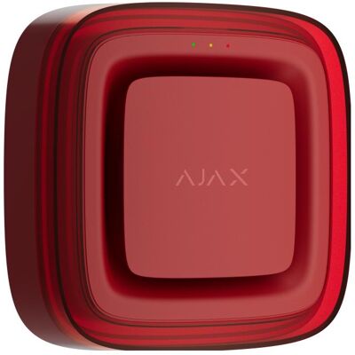 Ajax, Protection contre le cambriolage + système d'alarme, EN54 FireProtect (Sounder/VAD) (8EU) ASP red Sonde d'alarme incendie sans fil combinée avec un... Ajax, Protection contre le cambriolage + système d'alarme, EN54 FireProtect (Sounder/VAD) (8EU) ASP red Sonde d'alarme incendie sans fil combinée avec un...
