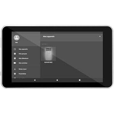 Chacon, Sonnette + interphone, 7 touchscreen for DIOVDPB02 (Sans fil, WiFi) Chacon, Sonnette + interphone, 7 touchscreen for DIOVDPB02 (Sans fil, WiFi)