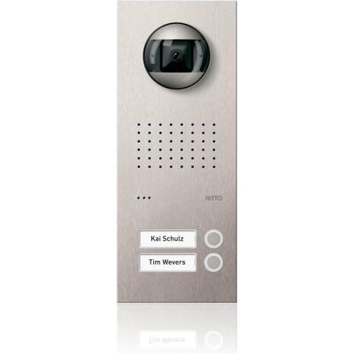 Schneider Electric, Sonnette + interphone, Ritto Acero Pur (Application, Filaire) Schneider Electric, Sonnette + interphone, Ritto Acero Pur (Application, Filaire)