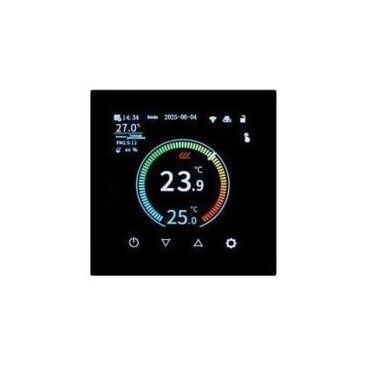 Danfoss Thermostat Auraton Octa Wired Wifi, Thermostat, Noir Danfoss Thermostat Auraton Octa Wired Wifi, Thermostat, Noir