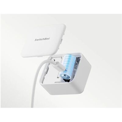 SwitchBot C1 – Interrupteur sans fil rechargeable, Hub domotique, Blanc SwitchBot C1 – Interrupteur sans fil rechargeable, Hub domotique, Blanc