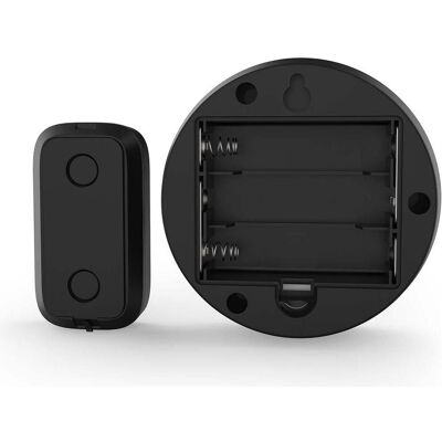 Nedis, Sonnette + interphone, Kit de sonnette sans fil Alimentation par pile 4,5 V CC 1 pile CR2032 Volume : 80 dB Sig (Funk) Nedis, Sonnette + interphone, Kit de sonnette sans fil Alimentation par pile 4,5 V CC 1 pile CR2032 Volume : 80 dB Sig (Funk)