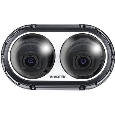 Vivotek MA9312-EHTV Vandal-Multisensor Kamera 2x 8 MP, 45.1-110.4°, IR-LED 20m, Caméra réseau, Blanc, Noir Vivotek MA9312-EHTV Vandal-Multisensor Kamera 2x 8 MP, 45.1-110.4°, IR-LED 20m, Caméra réseau, Blanc, Noir