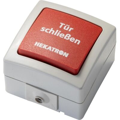 Hekatron, Alarme, GmbH Bouton-poussoir de déclenchement manuel pour montage apparent IP44 HAT 03 Hekatron, Alarme, GmbH Bouton-poussoir de déclenchement manuel pour montage apparent IP44 HAT 03