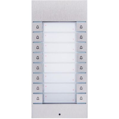 2N, Sonnette + interphone, Bouton de sonnette EXTENDER 16 boutons 8x2 boutons d'appel (Filaire) 2N, Sonnette + interphone, Bouton de sonnette EXTENDER 16 boutons 8x2 boutons d'appel (Filaire)