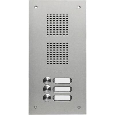 Urmet, Sonnette + interphone, GRO TS 788 1-3 Station de porte V2A acier inoxydable brossé une rangée (Filaire) Urmet, Sonnette + interphone, GRO TS 788 1-3 Station de porte V2A acier inoxydable brossé une rangée (Filaire)