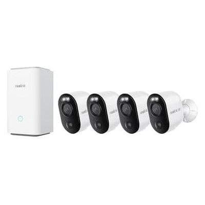 Reolink Home Hub w/ 4 Argus 3 Ultra, Hub domotique, Noir Reolink Home Hub w/ 4 Argus 3 Ultra, Hub domotique, Noir