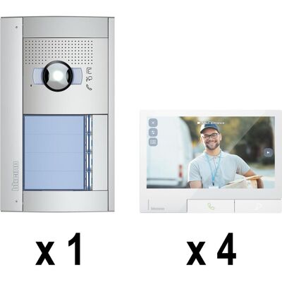 Legrand, Sonnette + interphone, Kit pour immeubles collectifs (WiFi) Legrand, Sonnette + interphone, Kit pour immeubles collectifs (WiFi)