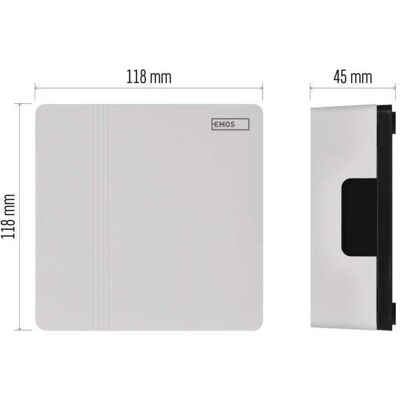 Emos, Sonnette + interphone, P57101 (Filaire) Emos, Sonnette + interphone, P57101 (Filaire)