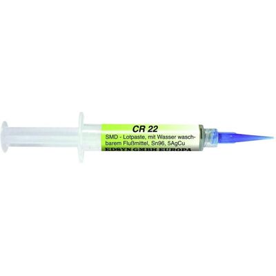Edsyn Pâte à souder CR22, contenu : 5 ml, Fer à souder : accessoires Edsyn Pâte à souder CR22, contenu : 5 ml, Fer à souder : accessoires