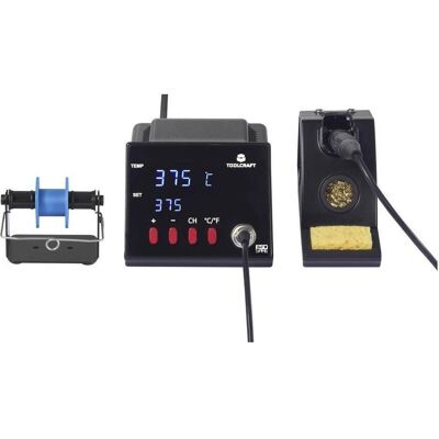 Toolcraft, Fer à souder, TO-8962 ESD Lötstation digital 70 W 480 °C (max) inkl. Lötspitze (Station de soudage) Toolcraft, Fer à souder, TO-8962 ESD Lötstation digital 70 W 480 °C (max) inkl. Lötspitze (Station de soudage)