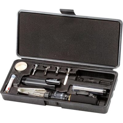 Sievert, Fer à souder, Kit de brasage au gaz Butajet Standard 30 -100 W 250 - 500 °C 25 s (Fer à souder) Sievert, Fer à souder, Kit de brasage au gaz Butajet Standard 30 -100 W 250 - 500 °C 25 s (Fer à souder)
