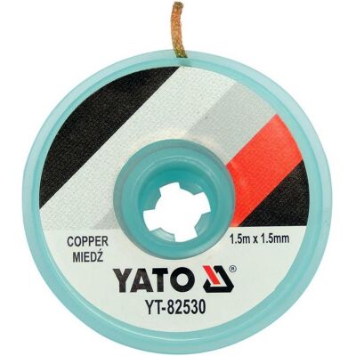 Yato Ruban détachable de 1,5 mm x 1,5 m, Fer à souder : accessoires Yato Ruban détachable de 1,5 mm x 1,5 m, Fer à souder : accessoires