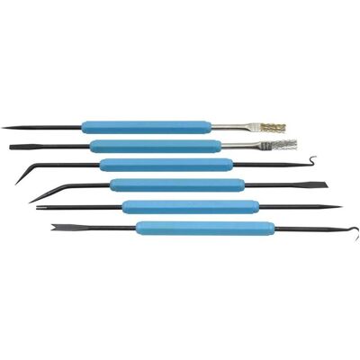 Donau Set de nettoyage de circuits imprimés 6 pcs., Fer à souder : accessoires Donau Set de nettoyage de circuits imprimés 6 pcs., Fer à souder : accessoires