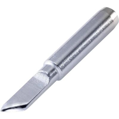 Toolcraft N9-56 Pointe à souder en forme de lame à 45°, diamètre de la pointe : 5 mm, longueur de la pointe : (Panne de soudure), Fer à souder : accessoires Toolcraft N9-56 Pointe à souder en forme de lame à 45°, diamètre de la pointe : 5 mm, longueur de la pointe : (Panne de soudure), Fer à souder : accessoires