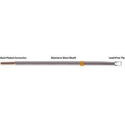 Thermaltronics Pointe à souder burin extra large 5,0mm (0,20") (Panne de soudure), Fer à souder : accessoires Thermaltronics Pointe à souder burin extra large 5,0mm (0,20") (Panne de soudure), Fer à souder : accessoires