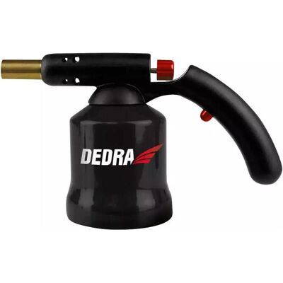 Dedra, Fer à souder, Lampe à gaz de pétrole liquéfié soufflé avec PIEZO, métal, 2,7 kW, 208 g/h (Lampe à souder) Dedra, Fer à souder, Lampe à gaz de pétrole liquéfié soufflé avec PIEZO, métal, 2,7 kW, 208 g/h (Lampe à souder)