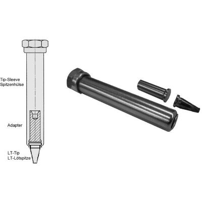 Weller Erem Adaptateur PT8-LT avec manchon de pointe 425° (Adaptateur), Fer à souder : accessoires Weller Erem Adaptateur PT8-LT avec manchon de pointe 425° (Adaptateur), Fer à souder : accessoires