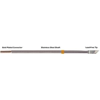 Thermaltronics Pointe à souder en forme de couteau 4,83 mm (0,19"), zone d'étain 2,03 mm (0,08") (Panne de soudure), Fer à souder : accessoires Thermaltronics Pointe à souder en forme de couteau 4,83 mm (0,19"), zone d'étain 2,03 mm (0,08") (Panne de soudure), Fer à souder : accessoires