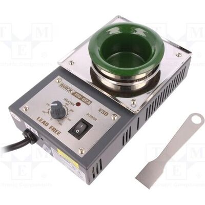 Quick Pot de soudure 400 W, 150÷450 °C, 54 mm, 230 V CA, Fer à souder : accessoires Quick Pot de soudure 400 W, 150÷450 °C, 54 mm, 230 V CA, Fer à souder : accessoires