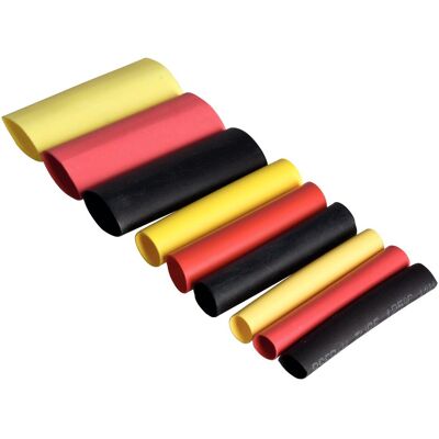 Rapid, Gaine thermorétractable, Kit de gaines thermorétractables 4-12mm (42x) Rapid, Gaine thermorétractable, Kit de gaines thermorétractables 4-12mm (42x)
